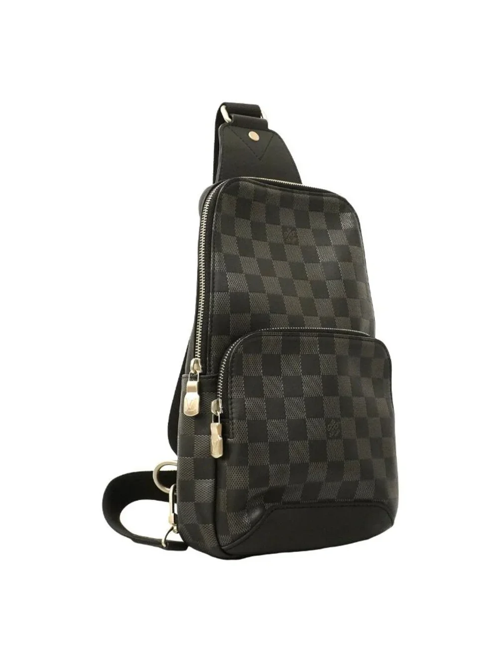 Louis Vuitton Belt Bag Damier Infini Avenue Silver Onyx